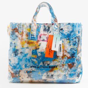 Comme des Garçons Multicolor Futura Tote Bag